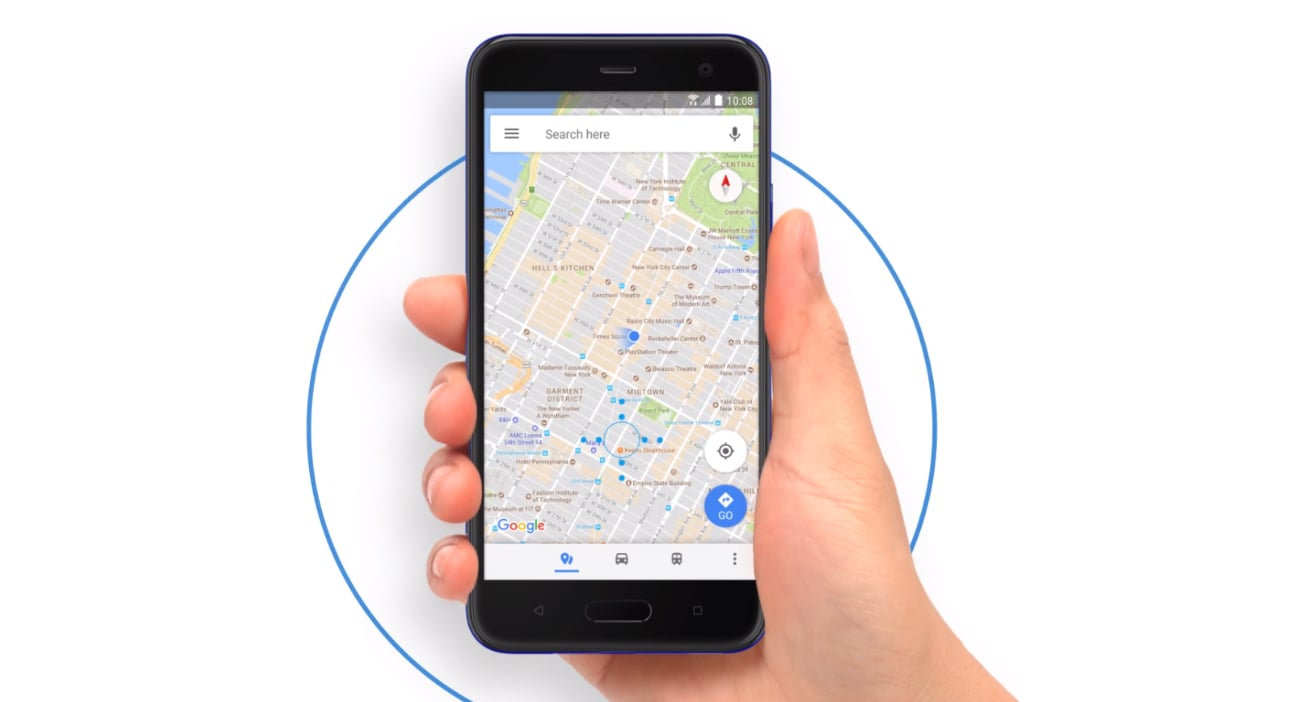 HTC U11 Life obsługa aplikacji uściskiem