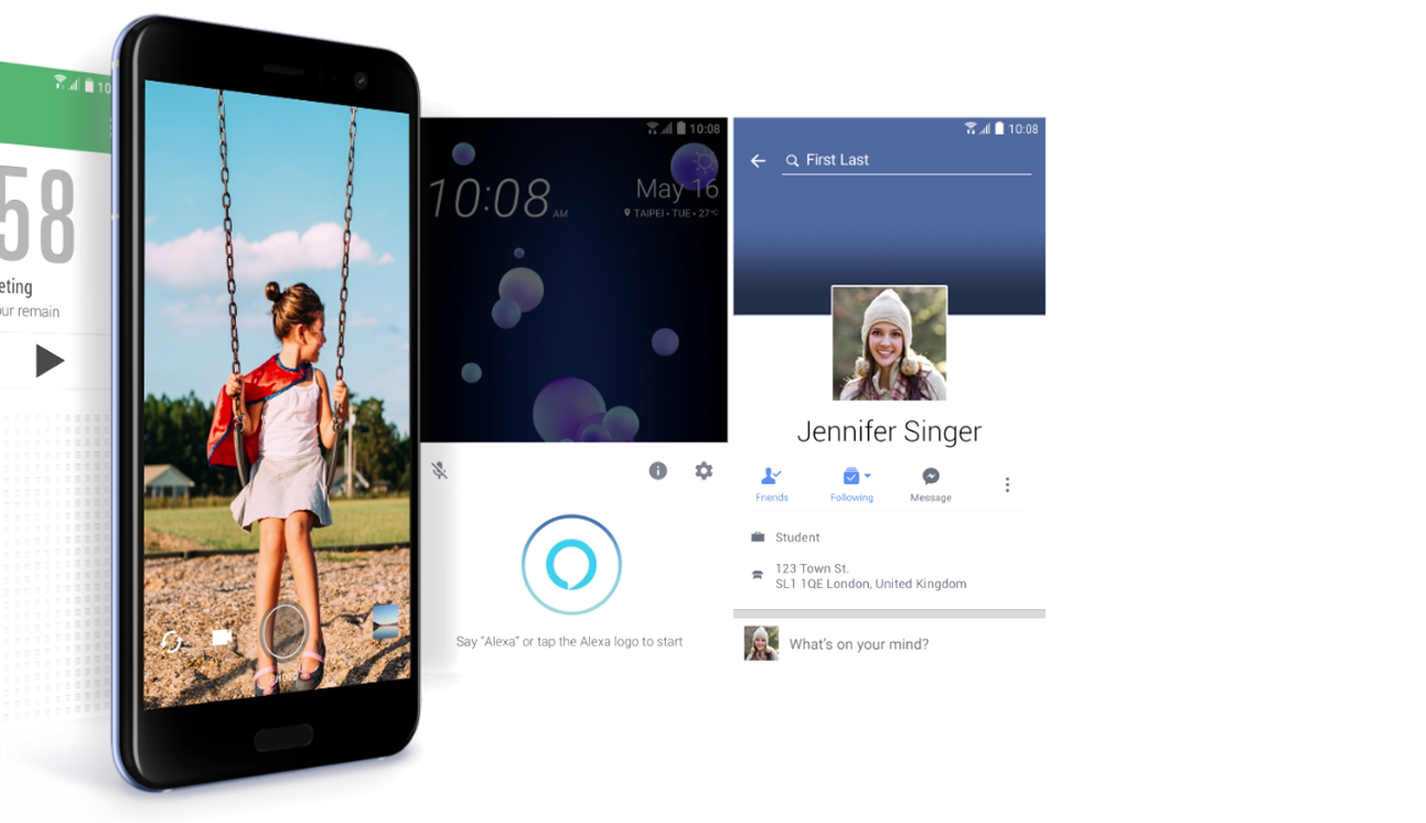 HTC U11 boczne sensory dotykowe
