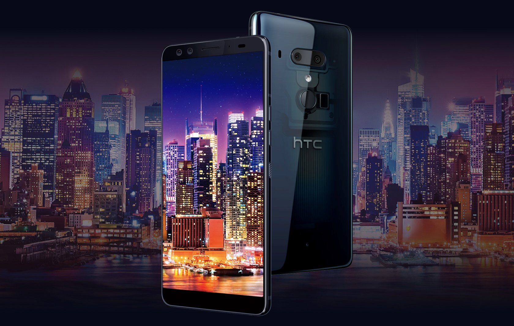 HTC U12+ podwójny aparat 16 + 12 Mpix EIS OIS laserowy autofocus HDR