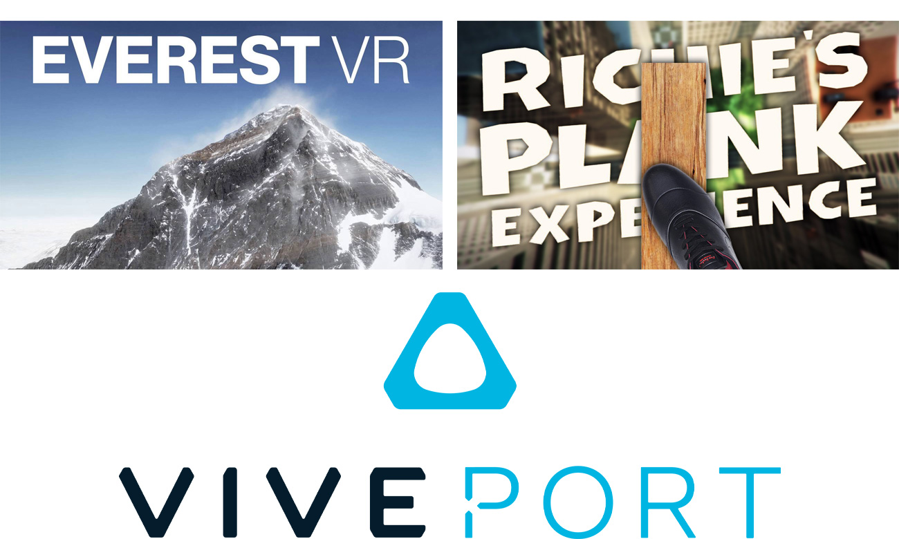 HTC Vive Dodatkowa zawartość