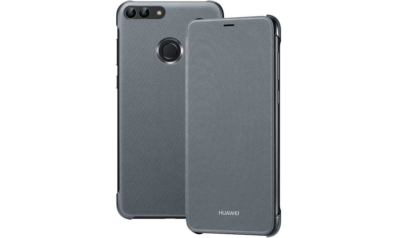 Etui z Klapką do Huawei P Smart Czarny 51992274