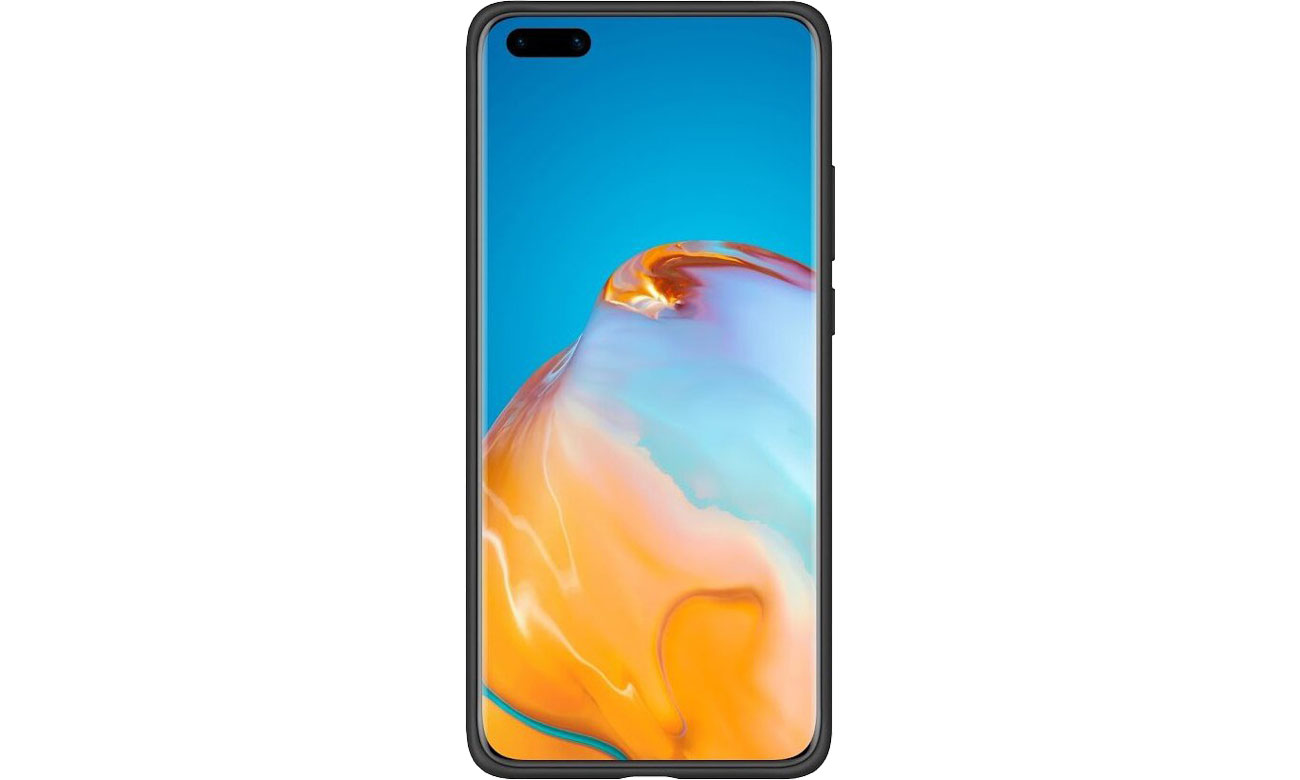 Huawei Plecki silikonowe Huawei P40 Pro czarne 51993797