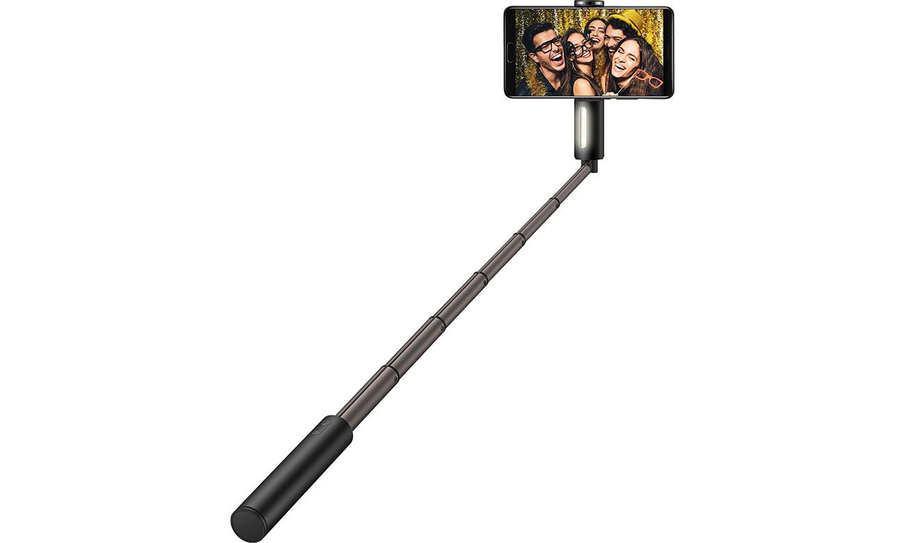 Huawei Selfie Stick CF33 z podświetleniem LED czarny 55030189