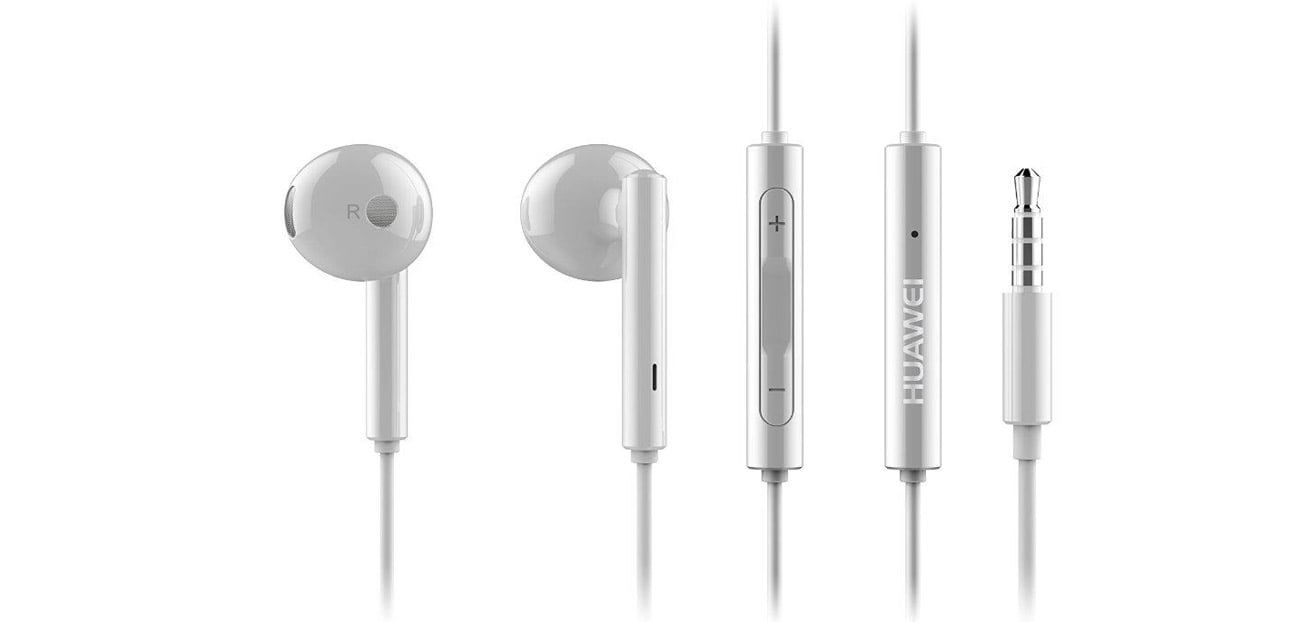 Huawei AM115 Przewodowy 3.5mm biały wysoka jakość dźwięku