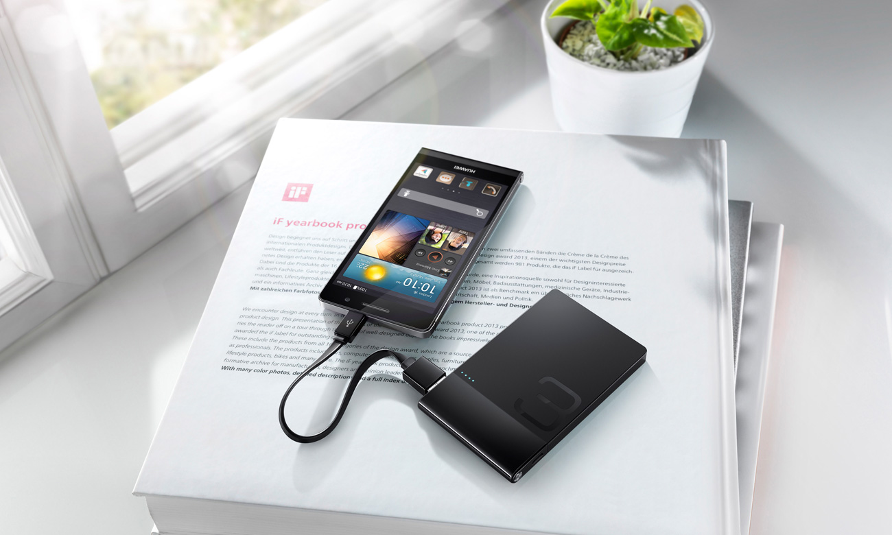 Powerbank Huawei AP006L Kompaktowy rozmiar