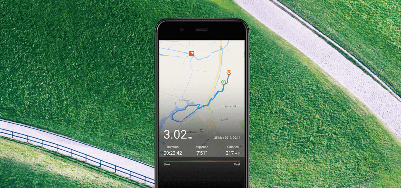 Huawei Band 2 Pro lokalizacja gps