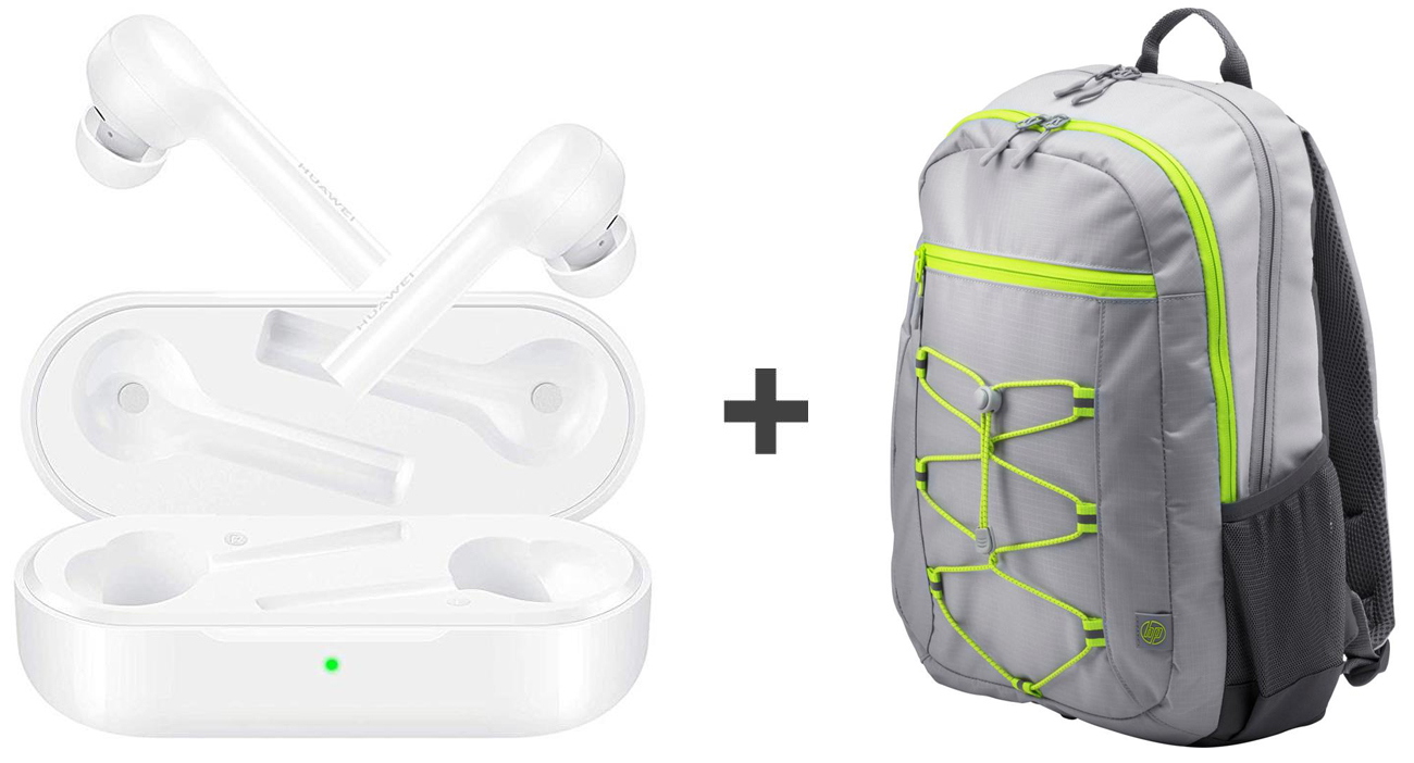 Zestaw Huawei FreeBuds Lite + HP Active Backpack 15,6''