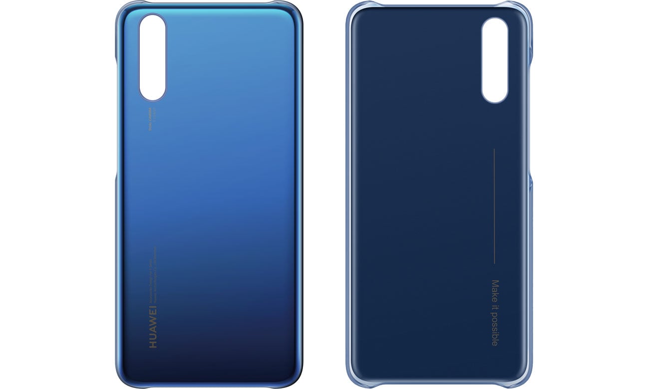 Plastikowe Plecki do Huawei P20 granatowe