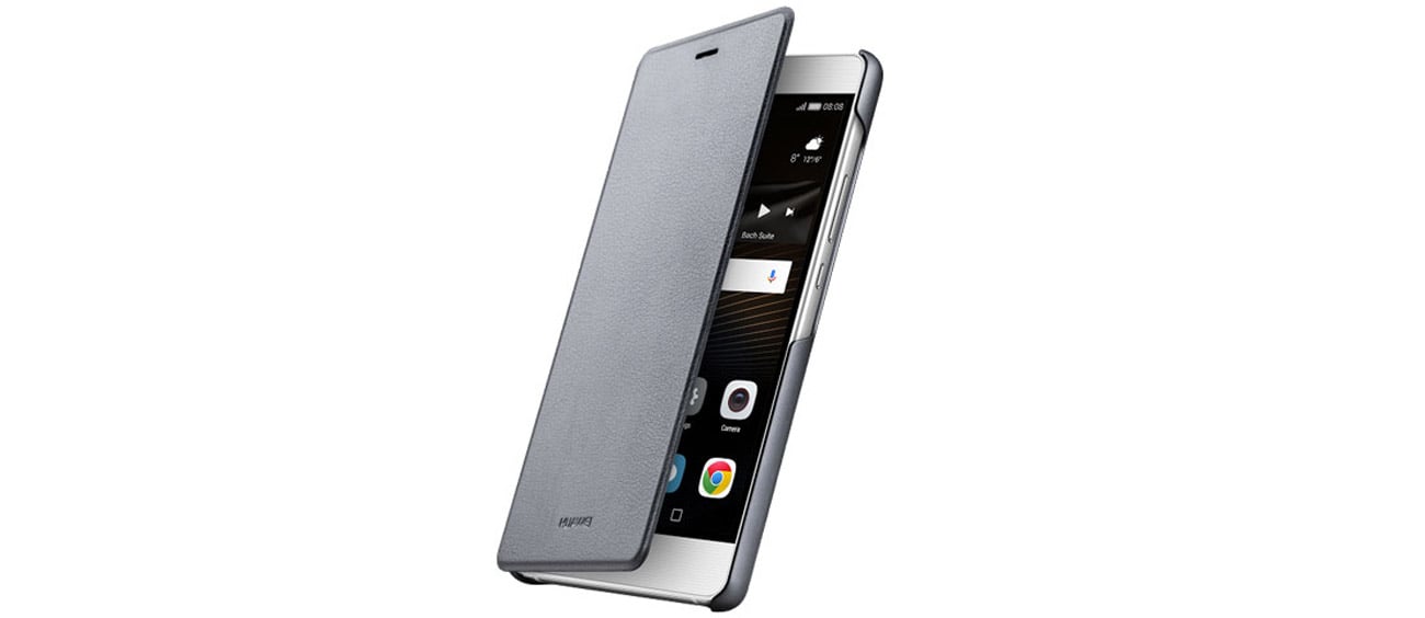 Huawei Etui z Klapką do Huawei P9 Lite szare