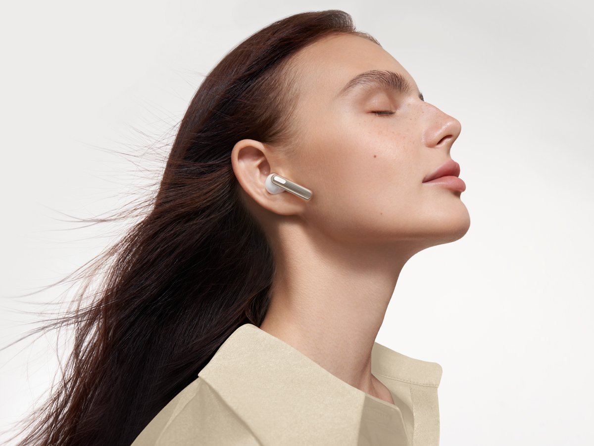 Słuchawki bezprzewodowe Huawei Freebuds SE 3 Beżowe - Grafika lifestyle
