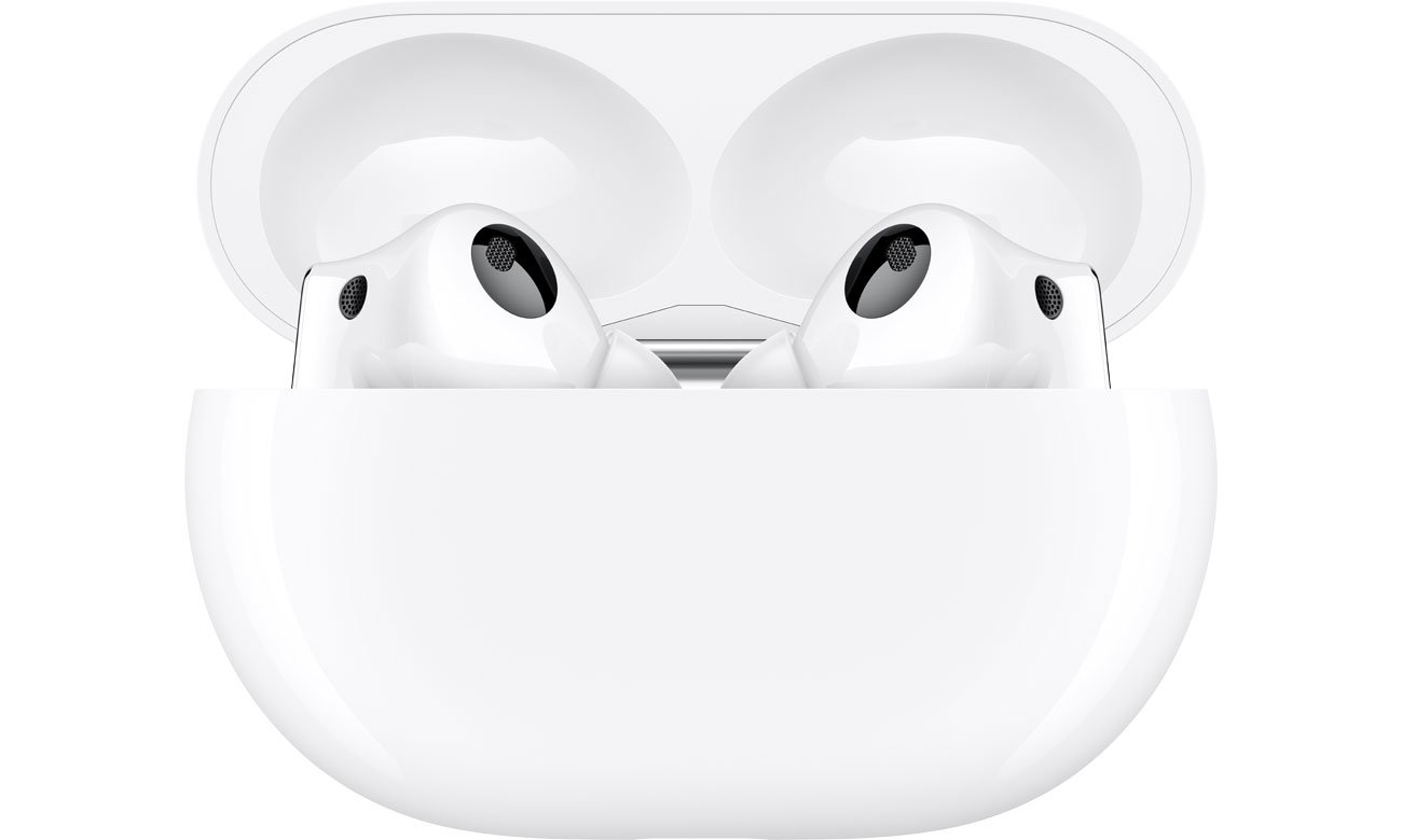 Słuchawki bezprzewodowe Huawei FreeBuds Pro 2 Ceramic White - Widok od przodu