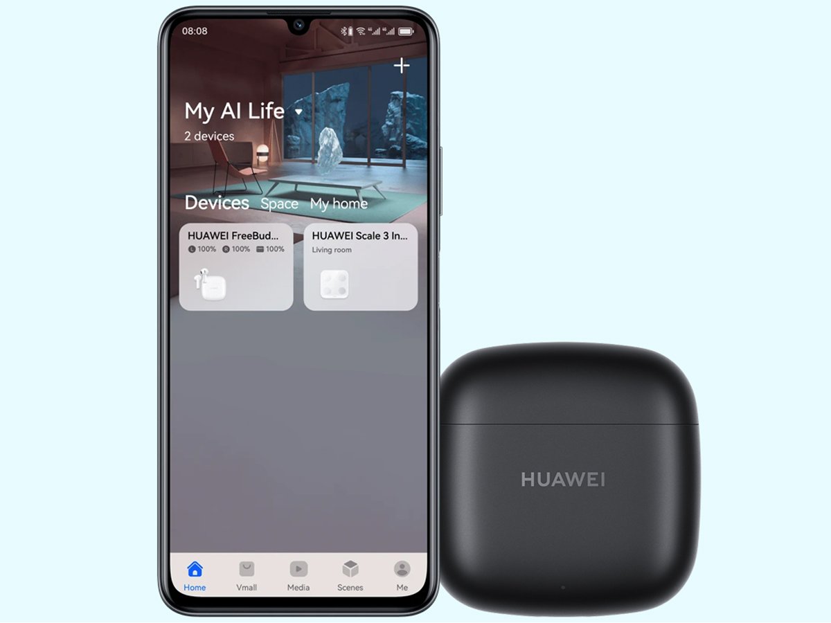 Słuchawki bezprzewodowe Huawei FreeBuds SE 2 Czarne - Aplikacja HUAWEI AI Life