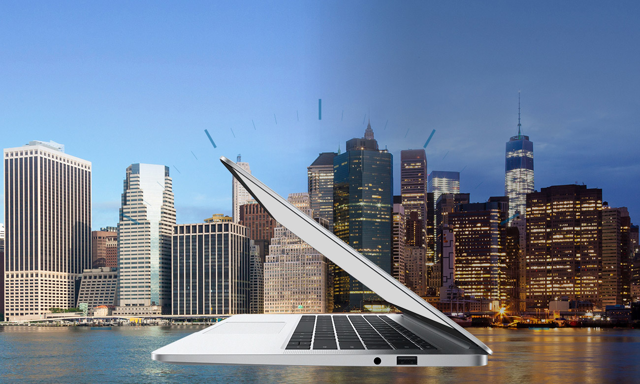 Huawei MateBook D14 Pojemna bateria, dłuższy czas pracy