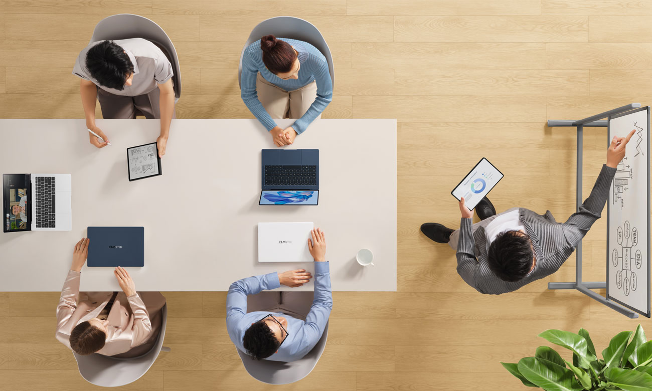 Huawei MateBook X Pro 2022 wydajna praca zespołowa