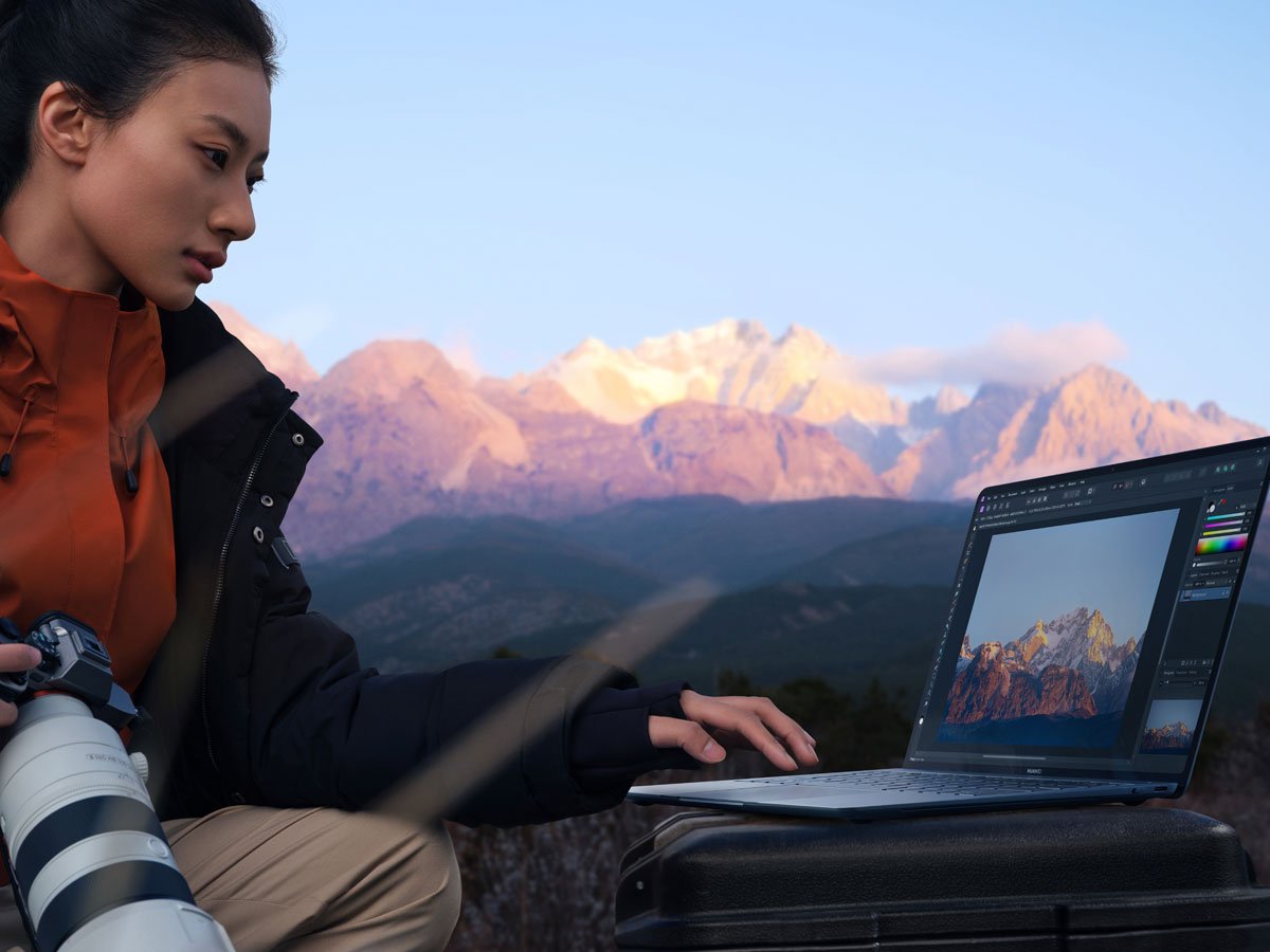Huawei MateBook X Pro 2024 praca w tererenie