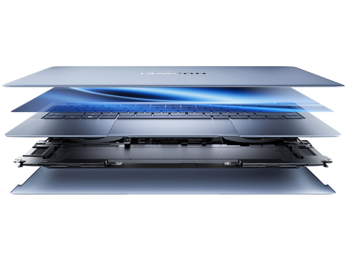 Huawei MateBook X Pro 2024 układ chłodzenia