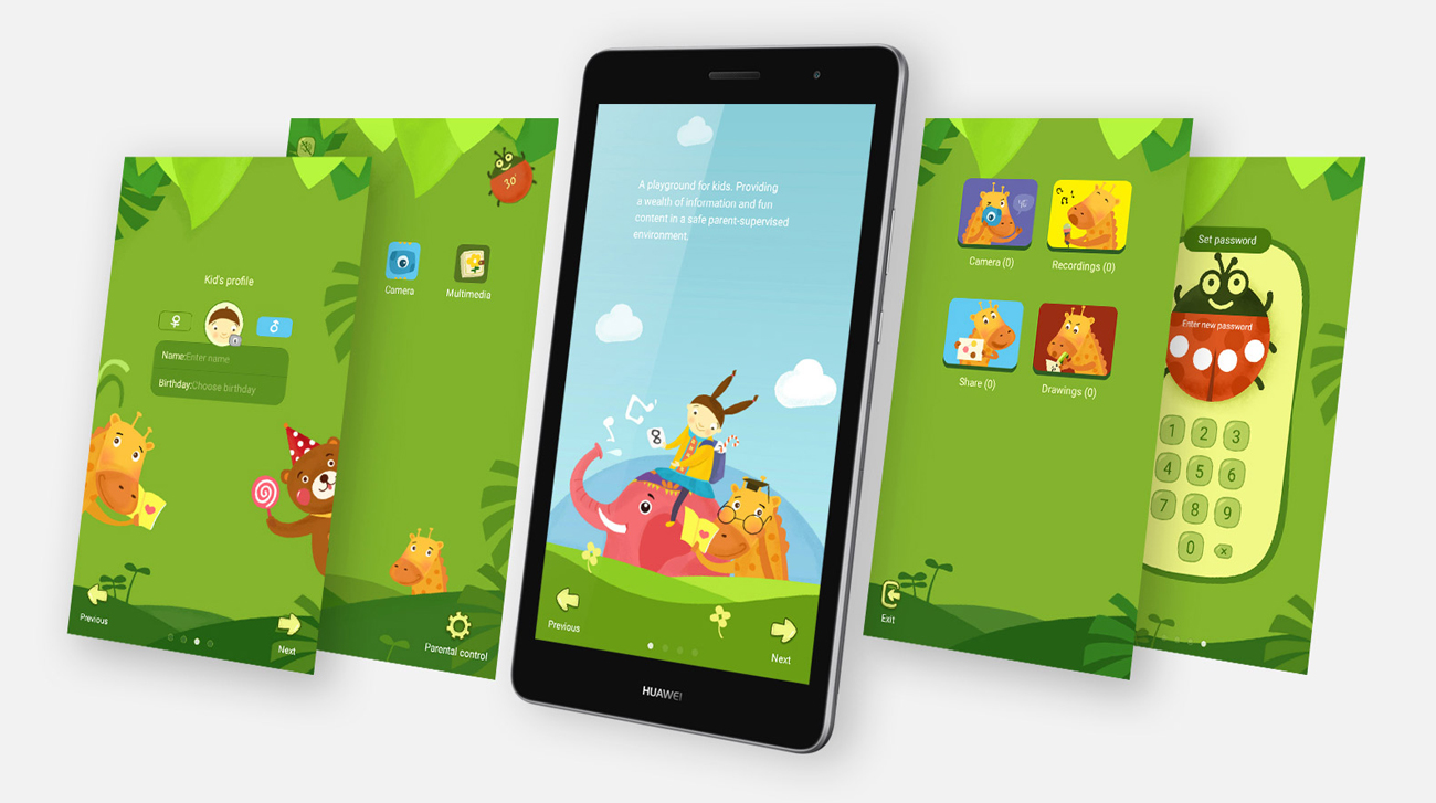 Huawei MediaPad T3 8.0 LTE konfiguracja wielu kont