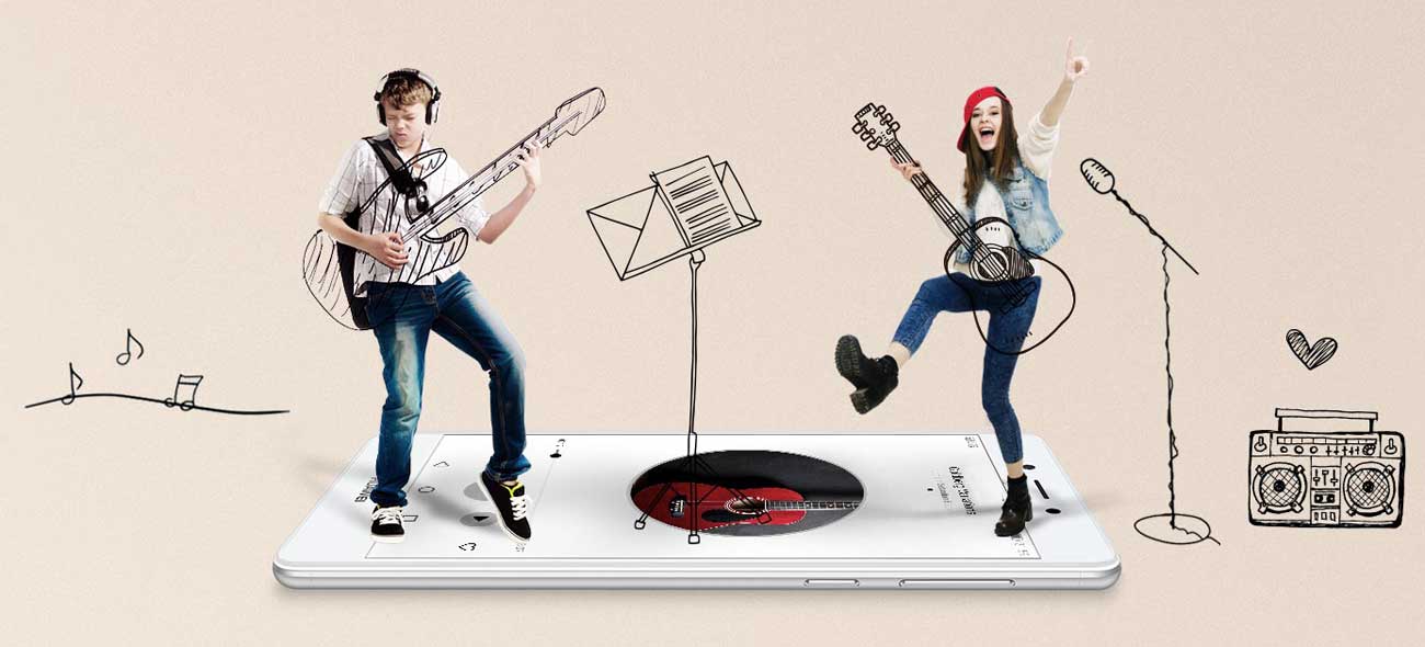 Huawei Nova Smart dźwięk komora akustyczna wzmacniacz