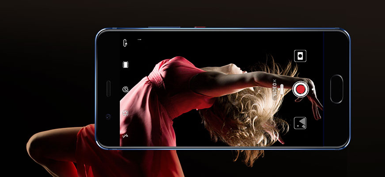 Huawei P10 Plus Mystic Silver leica selfie