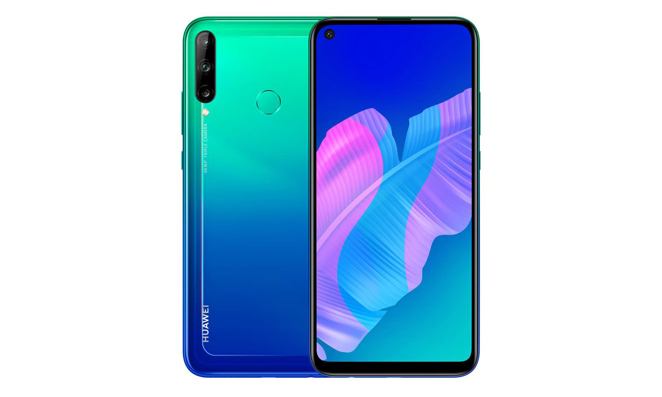Smartfon HUAWEI P40 lite E niebieski