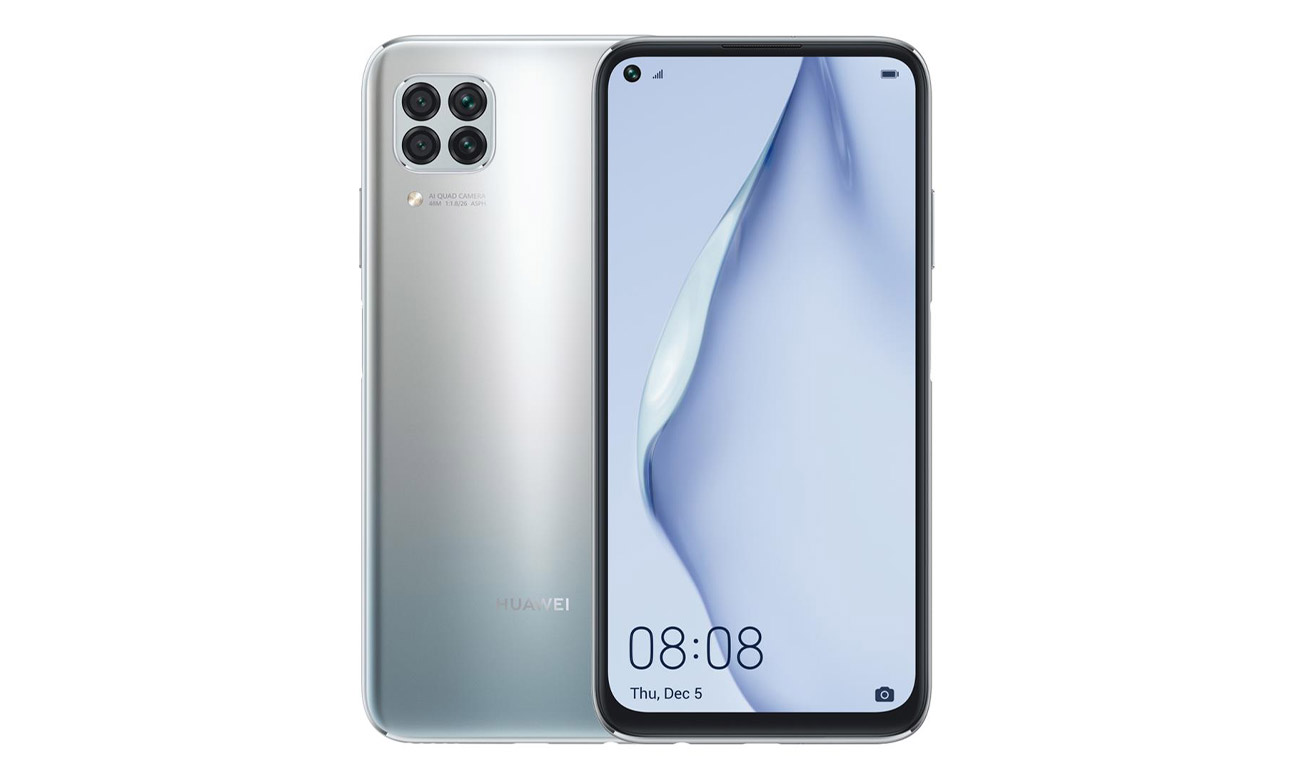 Huawei P40 Lite metaliczny szary