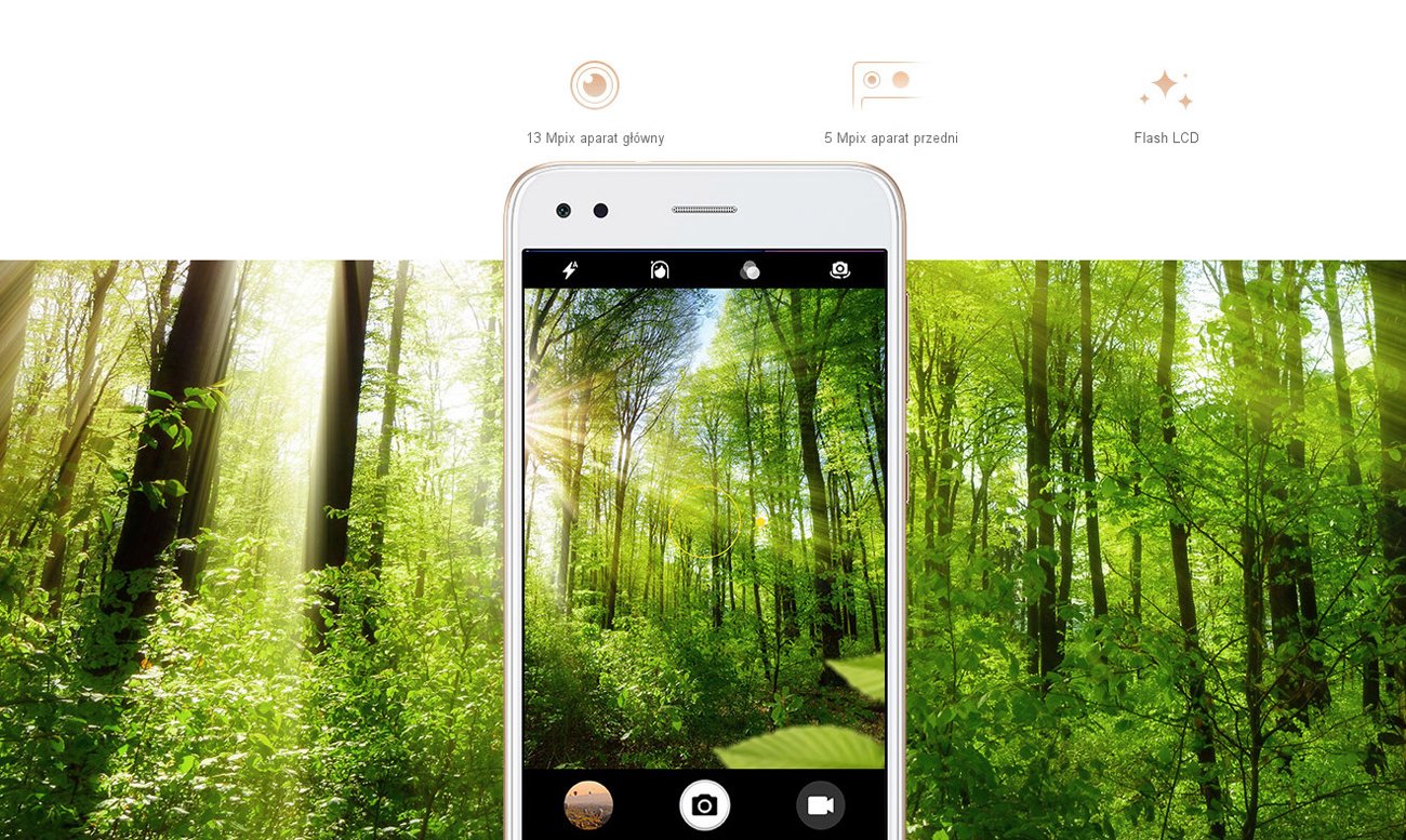 HUAWEI P9 Lite mini aparat 13 mpix