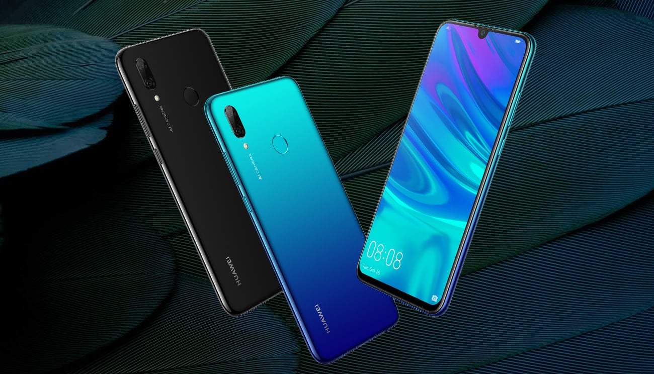 HUAWEI P Smart 2019 elegancka obudowa ze szkła i metalu