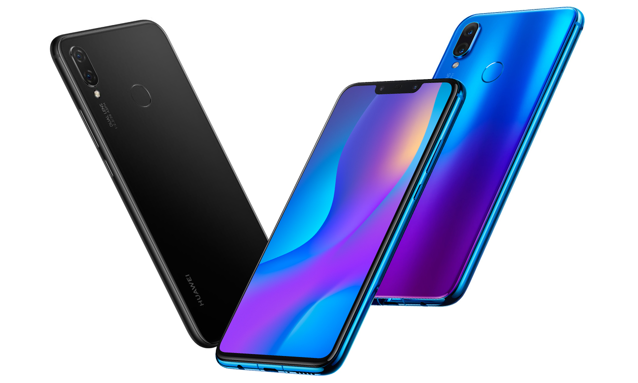 HUAWEI P Smart+ elegancka obudowa ze szkła i metalu