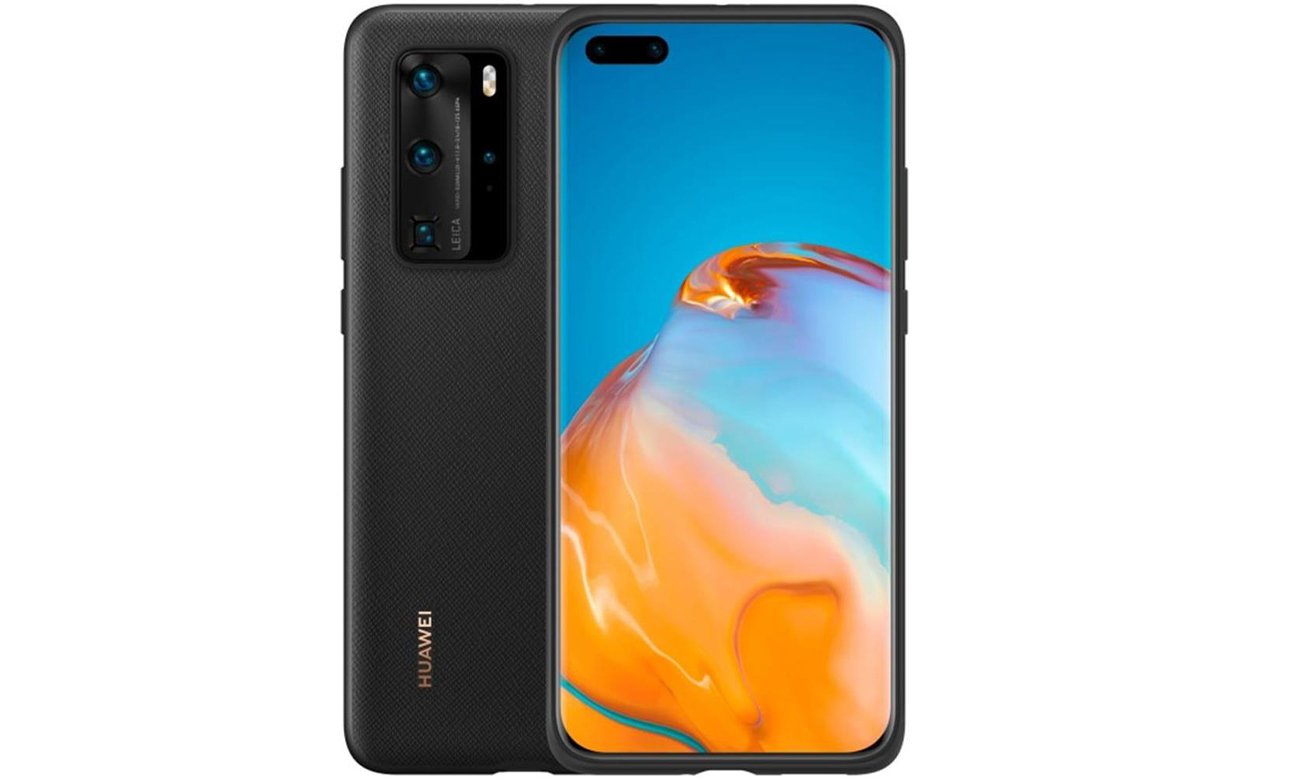 Plastikowe plecki do Huawei P40 Pro Czarne