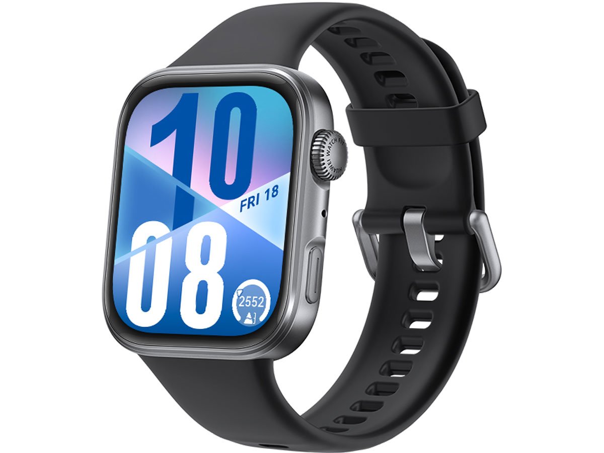 Huawei Watch Fit 4 czarny prezentacja od prawej strony