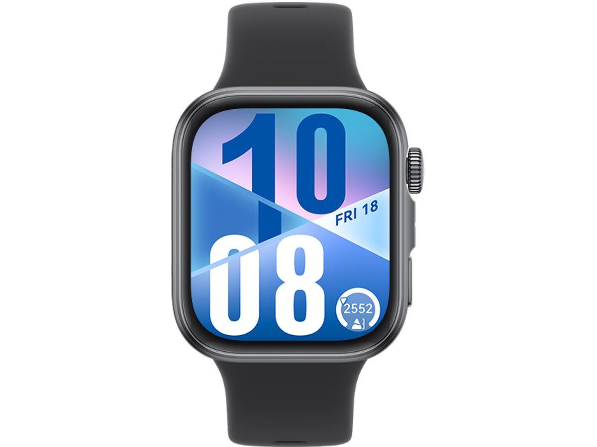 Huawei Watch Fit 4 czarny prezentacja od frontu