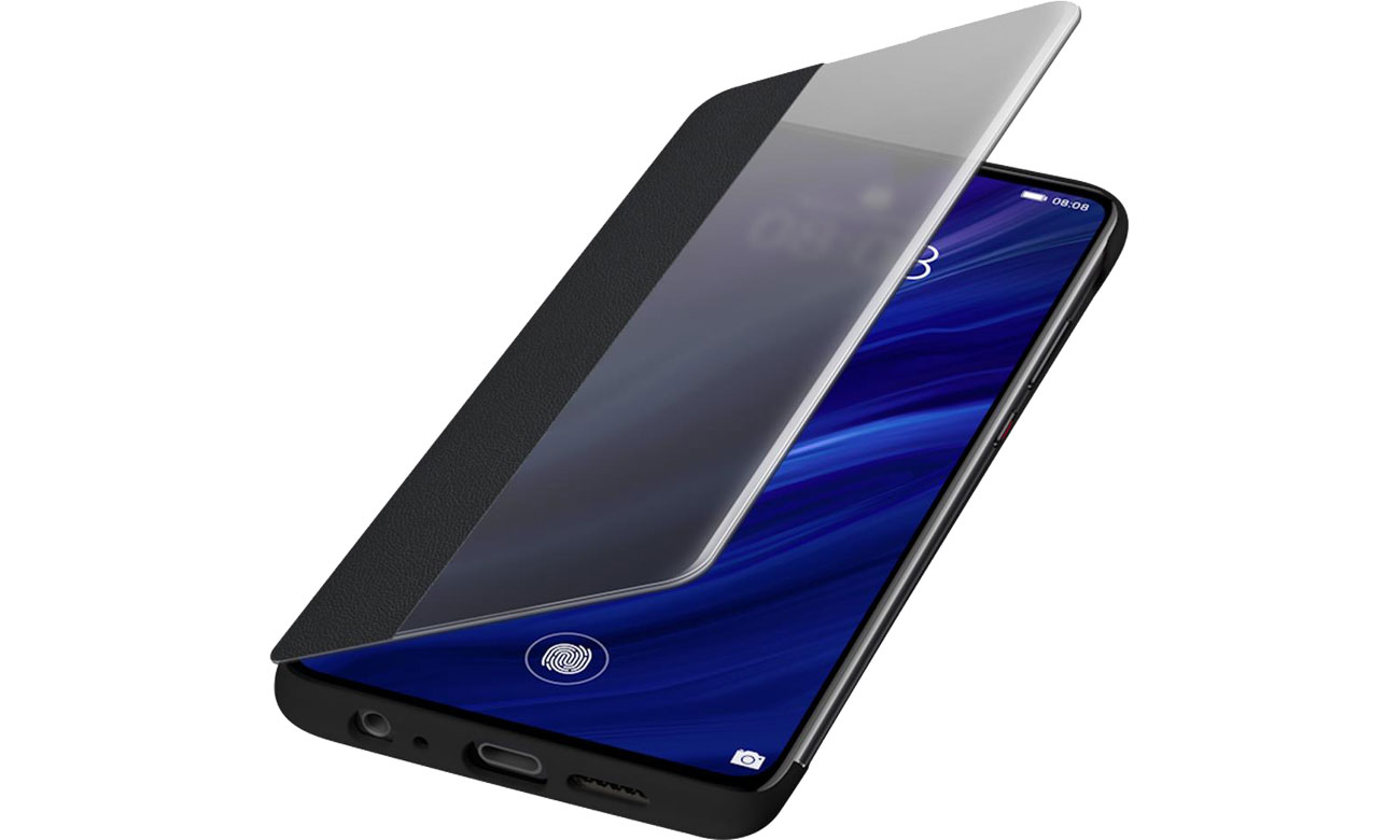 Etui Huawei Smart View Flip Cover do Huawei P30 czarny