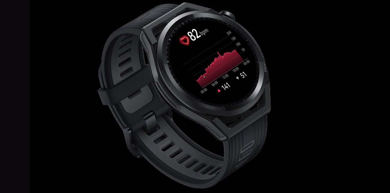 Smartwatch Huawei Watch GT Runner pulsometr