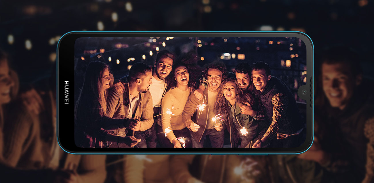 HUAWEI Y5 2019 jasne ujęcia rozpoznawanie twarzy