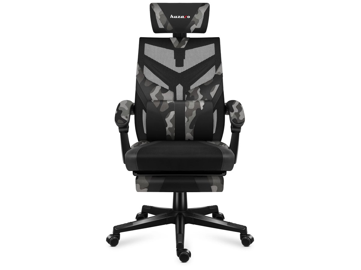 Fotel gamingowy Huzaro Combat 5.0 Camo - Widok od przodu