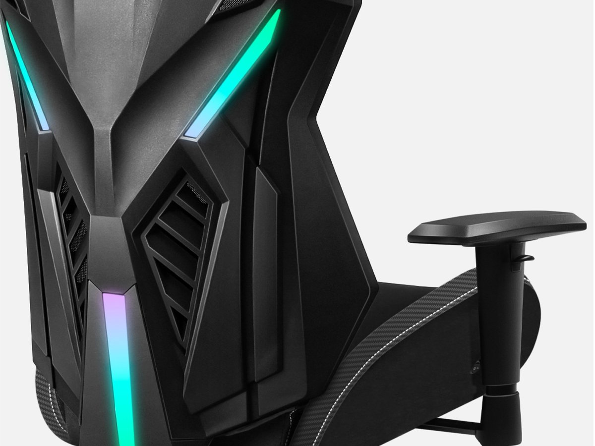 Fotel gamingowy Huzaro Combat 7.6 RGB Led - Oświetlenie LED RGB
