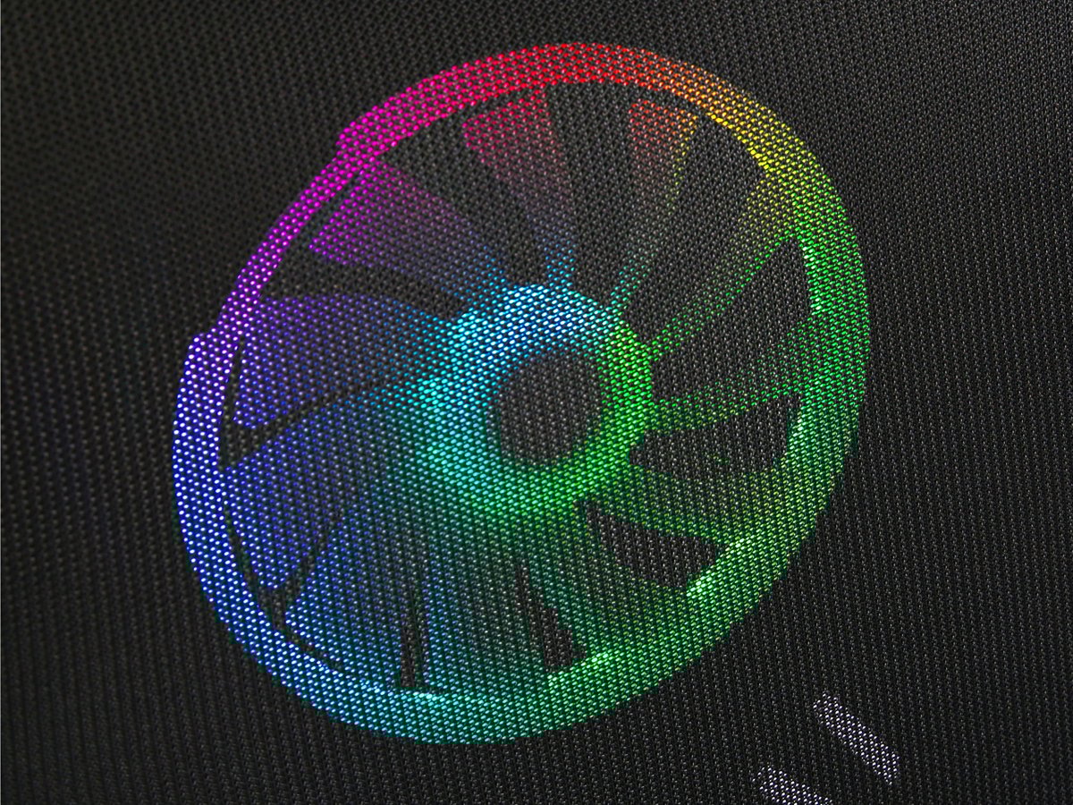 Fotel gamingowy Huzaro Combat 7.6 RGB Led - Wbudowany wentylator