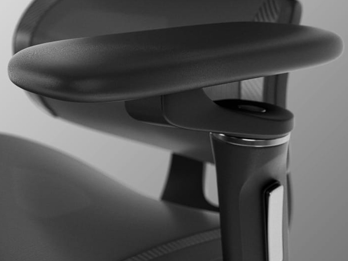 Fotel gamingowy ergonomiczny Huzaro Combat 7.9 Black - Podłokietniki z regulacją 5D