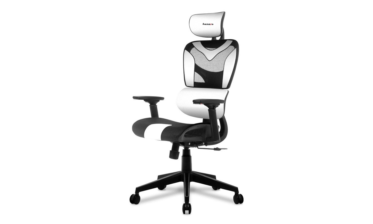Huzaro Combat 8.0 White widok z przodu pod kątem