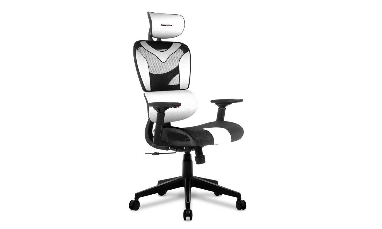 Huzaro Combat 8.0 White widok z przodu pod kątem