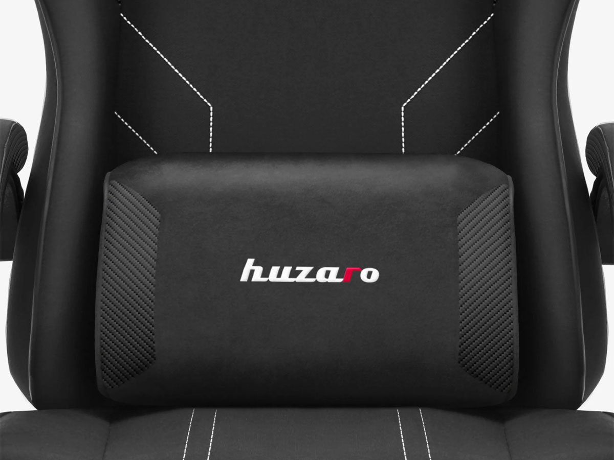 Fotel gamingowy Huzaro Force 3.7 Carbon Black - Poduszka lędźwiowa