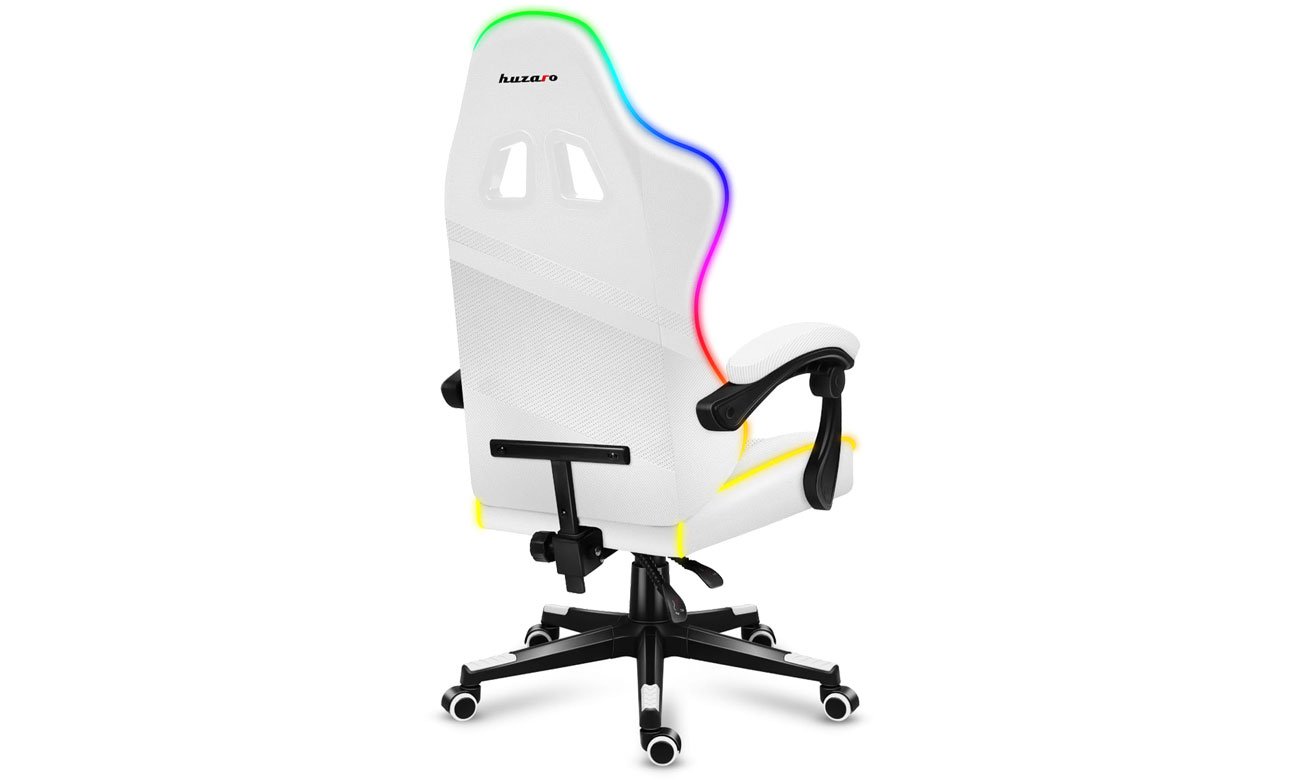 Huzaro Force 4.4 RGB White regulacja