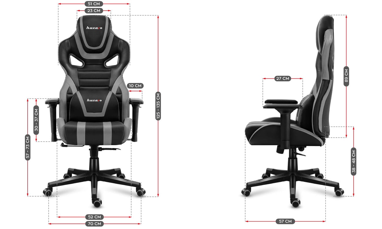 Dostosuj ustawienia fotela do własnych potrzeb