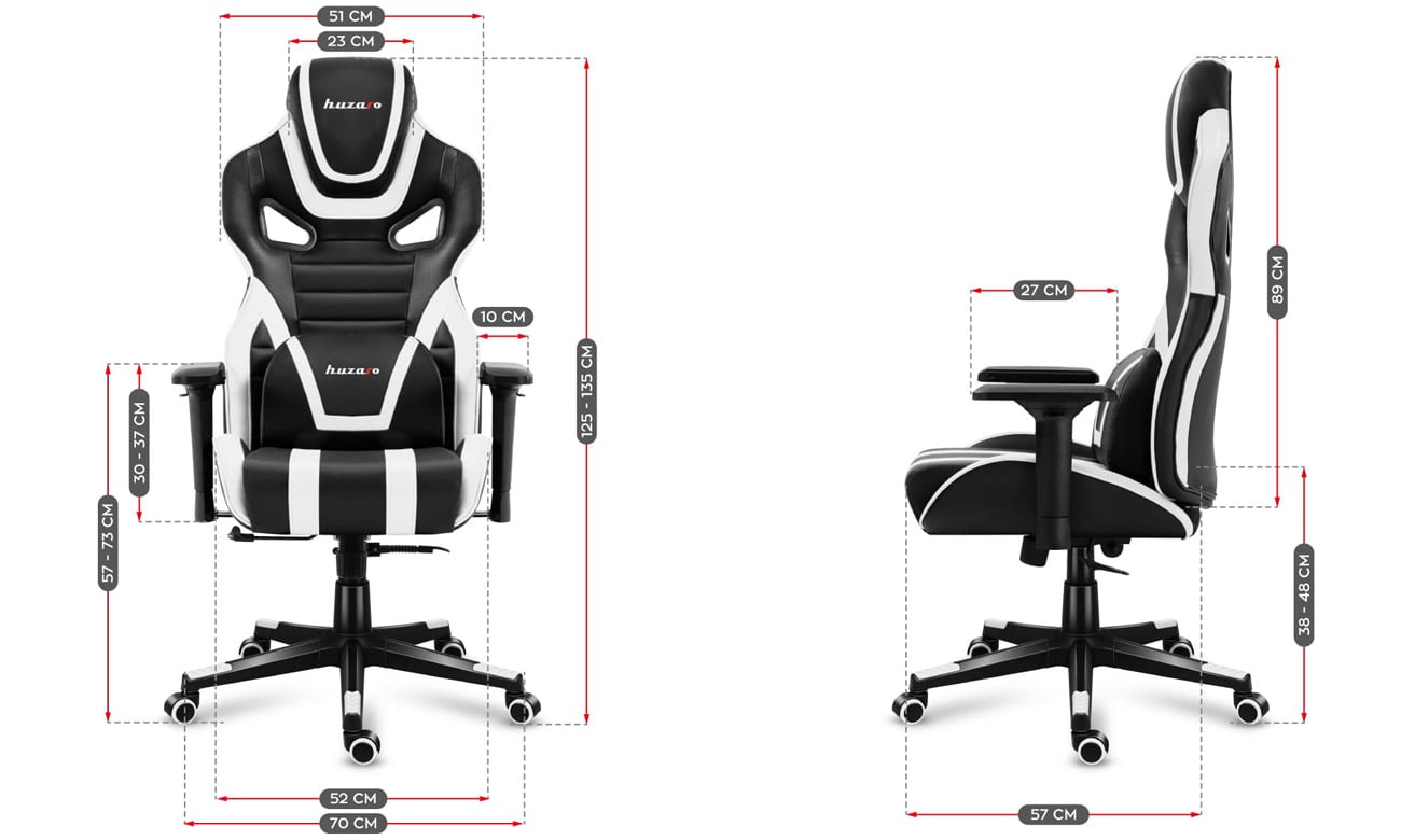 Dostosuj ustawienia fotela do własnych potrzeb