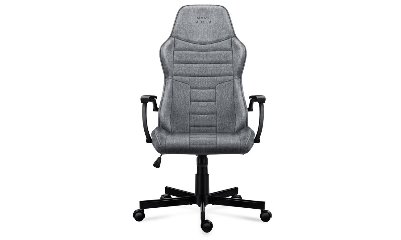 Fotel biurowy Huzaro MA-Boss 4.2 Grey widok z przodu