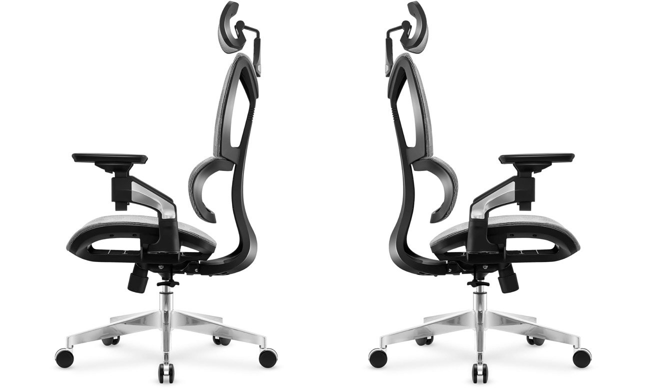 Fotel biurowy Mark Adler Expert 8.5 - Widok lewego i prawego boku