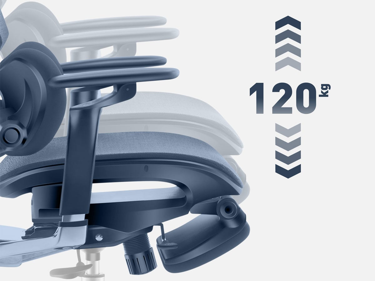 Fotel biurowy Mark Adler Expert 9.6 Black - Widok od tyłu pod kątem