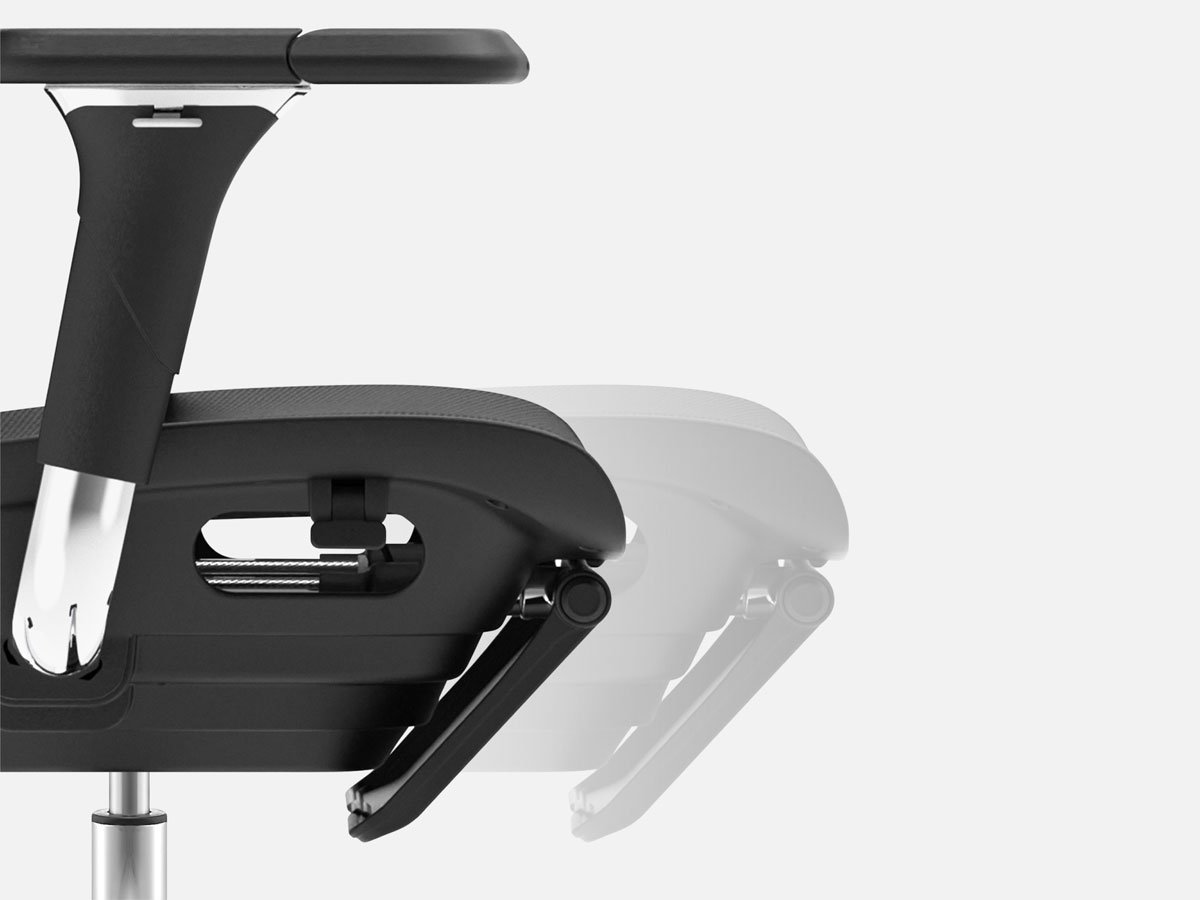 Fotel ergonomiczny Mark Adler Expert 9.8 Czarny - Wygodna regulacja ustawień fotela