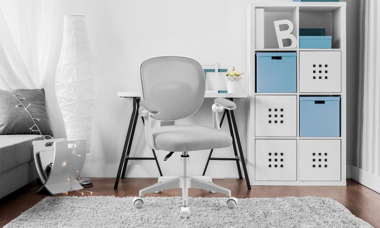 Fotel dla dzieci Mark Adler Junior 3.0 Grey - Grafika lifestyle
