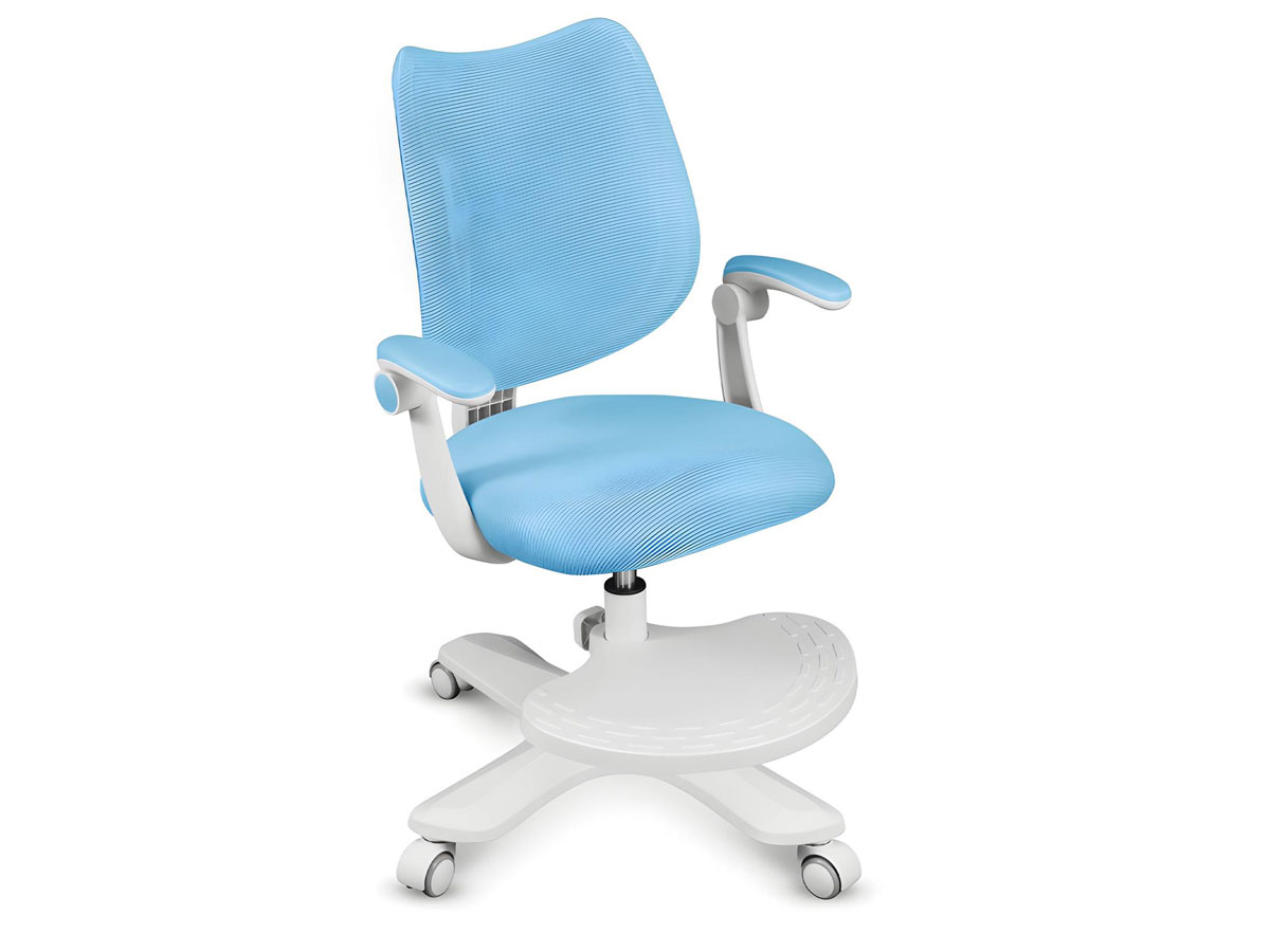 Fotel dla dzieci Mark Adler Junior 4.6 Blue - Widok od przodu pod kątem